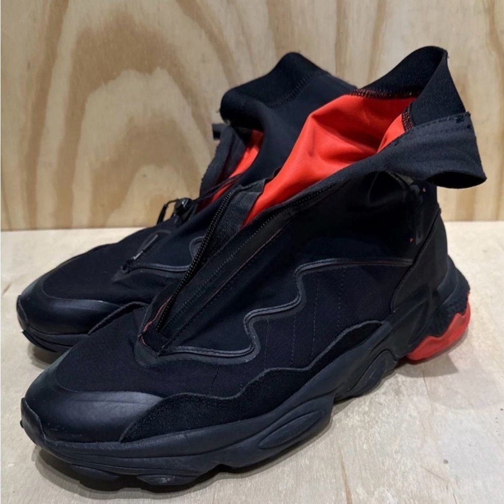 Adidas Originals Ozweego Core Black Sneaker Boots FV9669 Mens 11 1/2